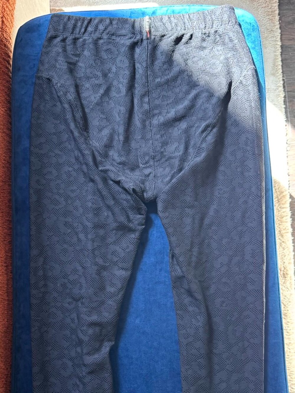 Adam Selman Sport French Cut Legging Black Leopard | Size M | EUC - Picture 5 of 7
